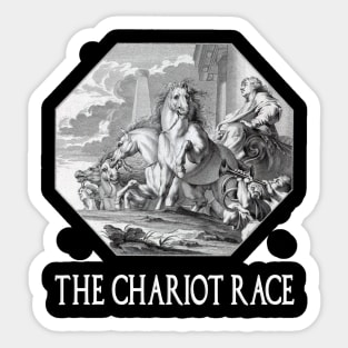 The Chariot Race Sticker